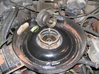 Old Model 425 gas valve removed