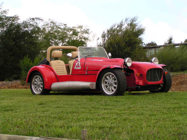 Hand-built kit car running a Toyota 4AG 1.6 litre 20 valve engine
