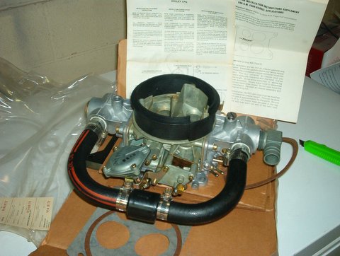 Holley 4-BBL Propane Carburetor